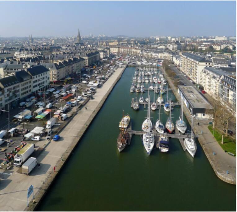 F2 Au Calme 350M Gare/10Min Centre Ville Caen Exterior photo